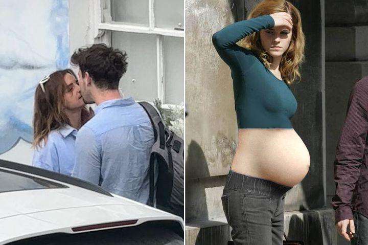 Emma Watson Suddenly Announced That She Was Pregnant With Her Boyfriend Kieran Brown, She Revealed That The Two Will Get Married On …. See More