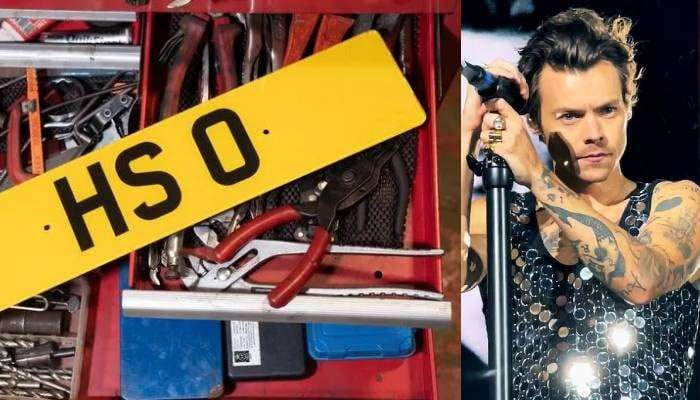 Harry Styles, other celebrities turn down rare 'HS 0' number plate