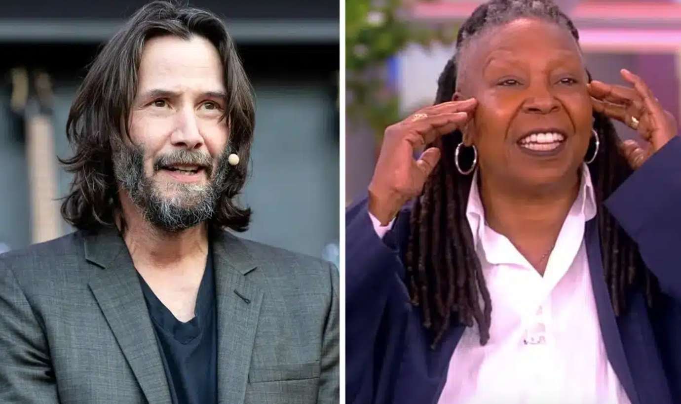 Viral theory suggests Keanu Reeves refused to hand Whoopi Goldberg Lifetime Achievement Award, but is it true? - House Therapie